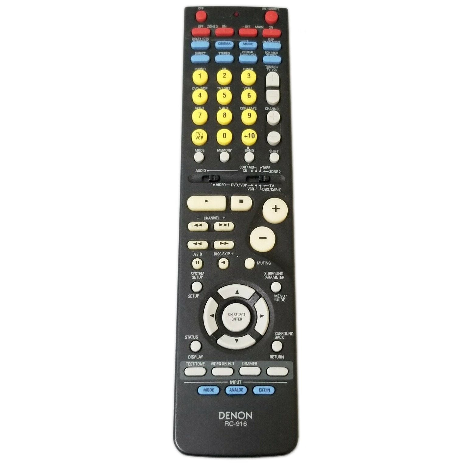 Denon RC916 Receiver Remote Control