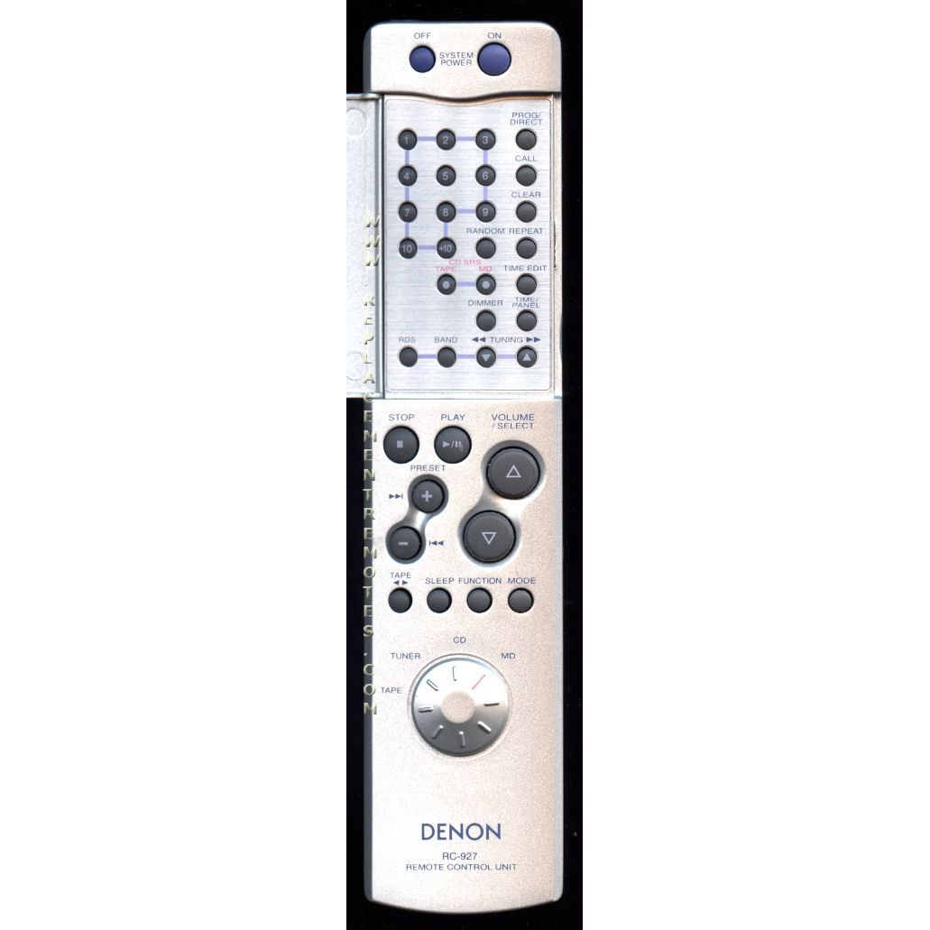 Denon RC927 Receiver Remote Control