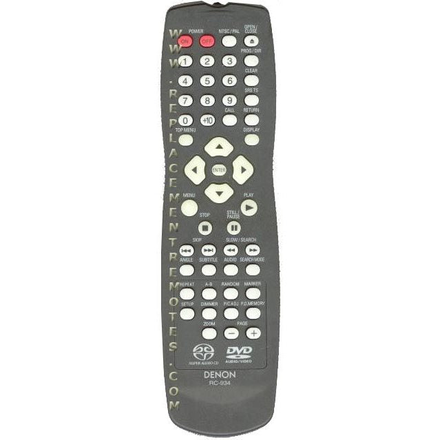 Denon RC934 DVD Remote Control