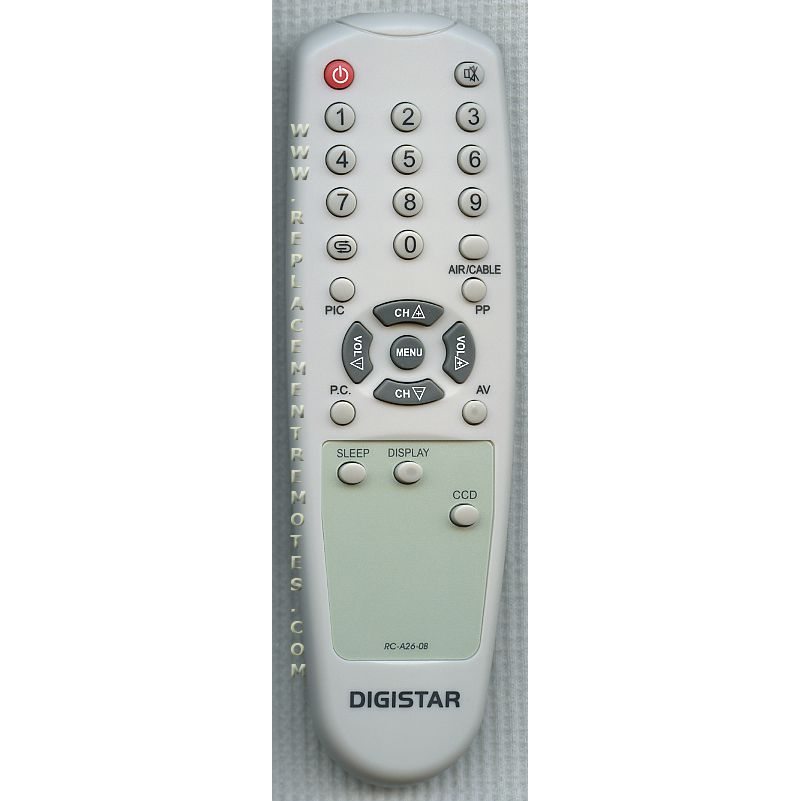 DigiStar RCA260B TV Remote Control