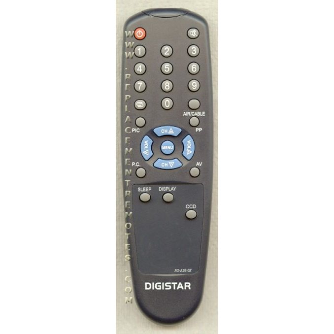 DigiStar RCA260K TV Remote Control