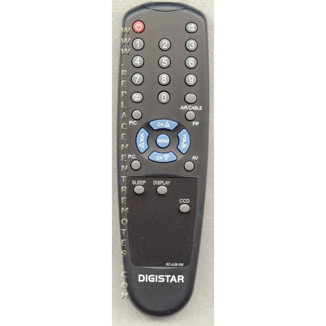 DigiStar RCA260M TV Remote Control