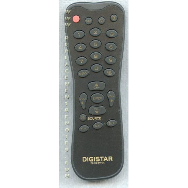 DigiStar RCQ28M0A TV Remote Control