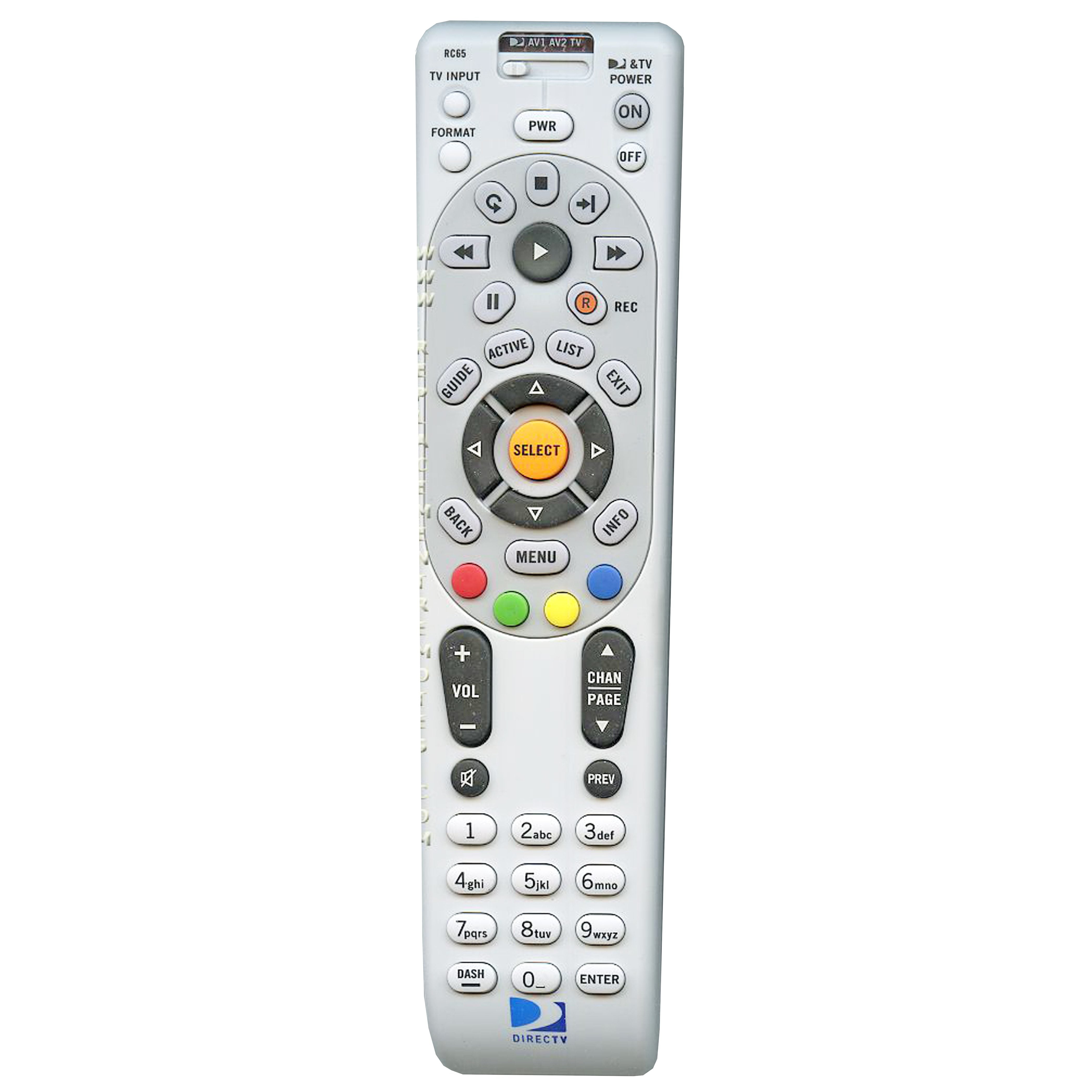 DirecTv RC65 Satellite Remote Control