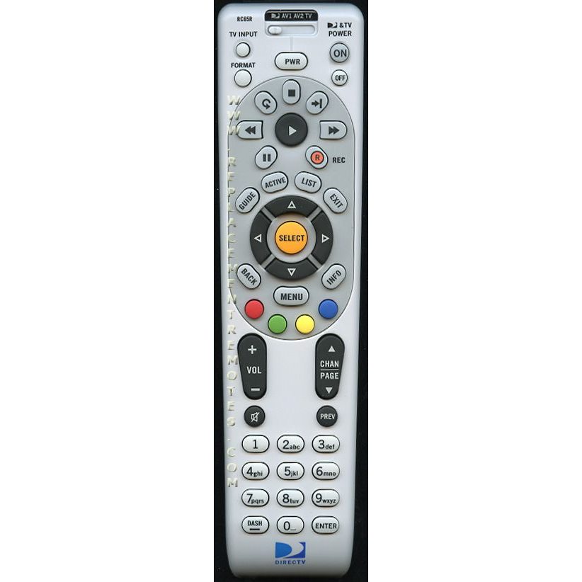 DirecTv RC65R Satellite Remote Control