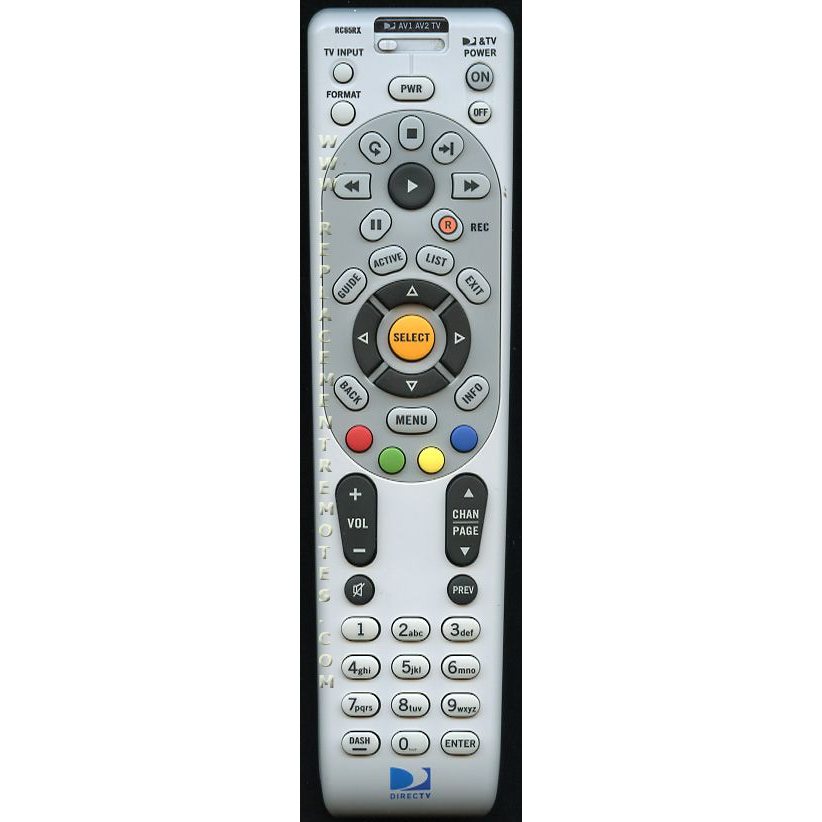 DirecTv RC65RX Satellite Remote Control