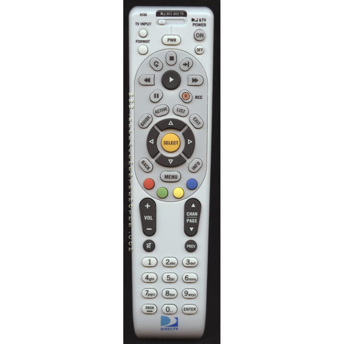 DirecTv RC66 Satellite Remote Control