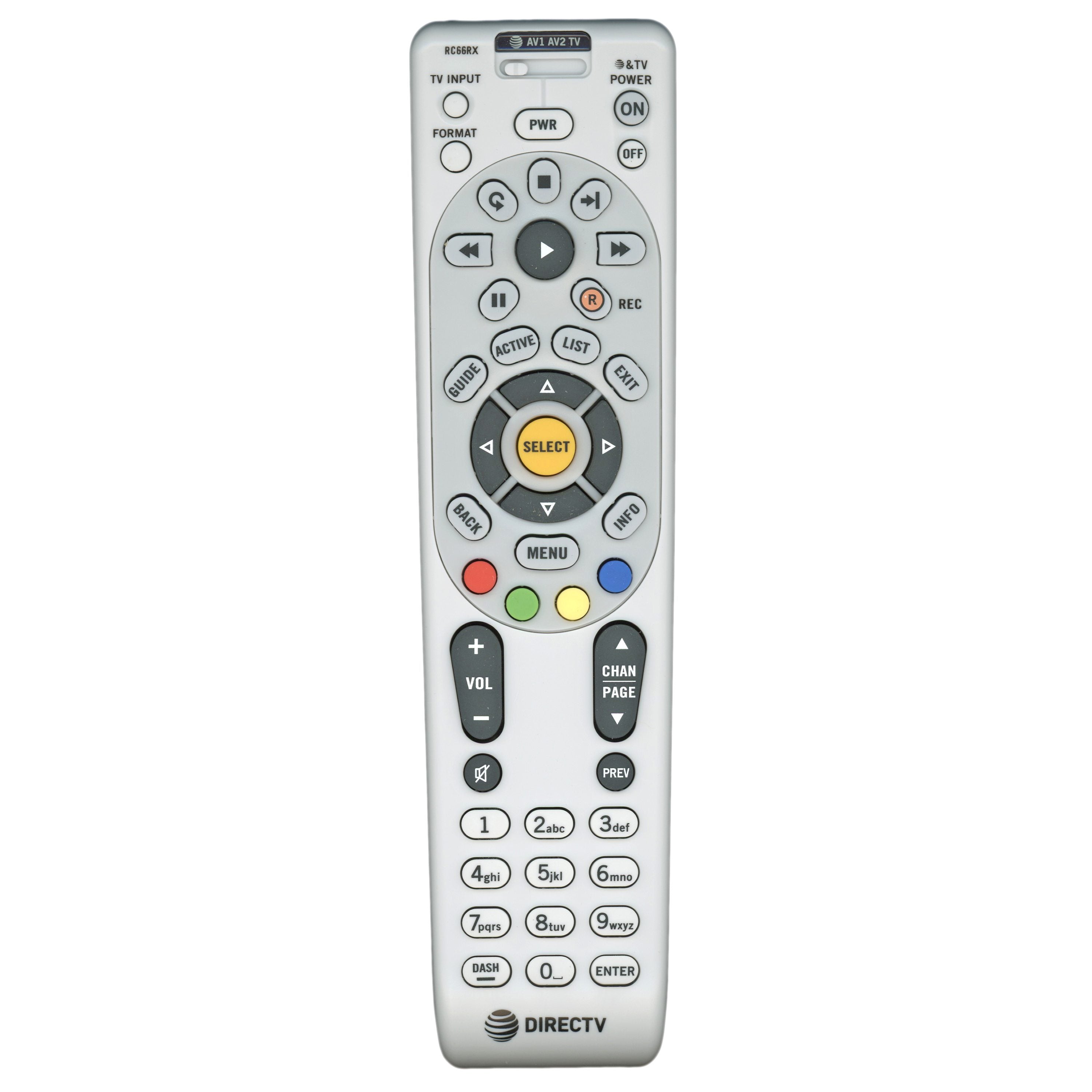 DirecTv RC66RX Satellite Remote Control