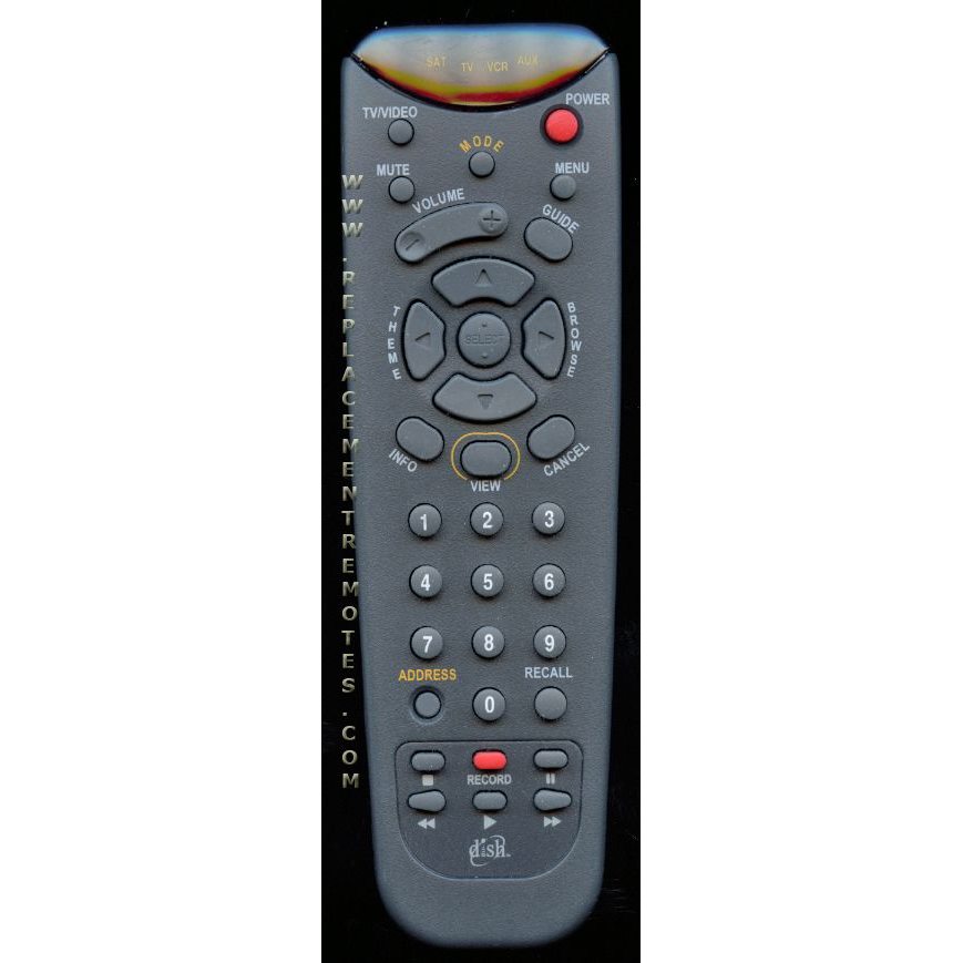 Dish-Network 123470984AF Satellite Remote Control