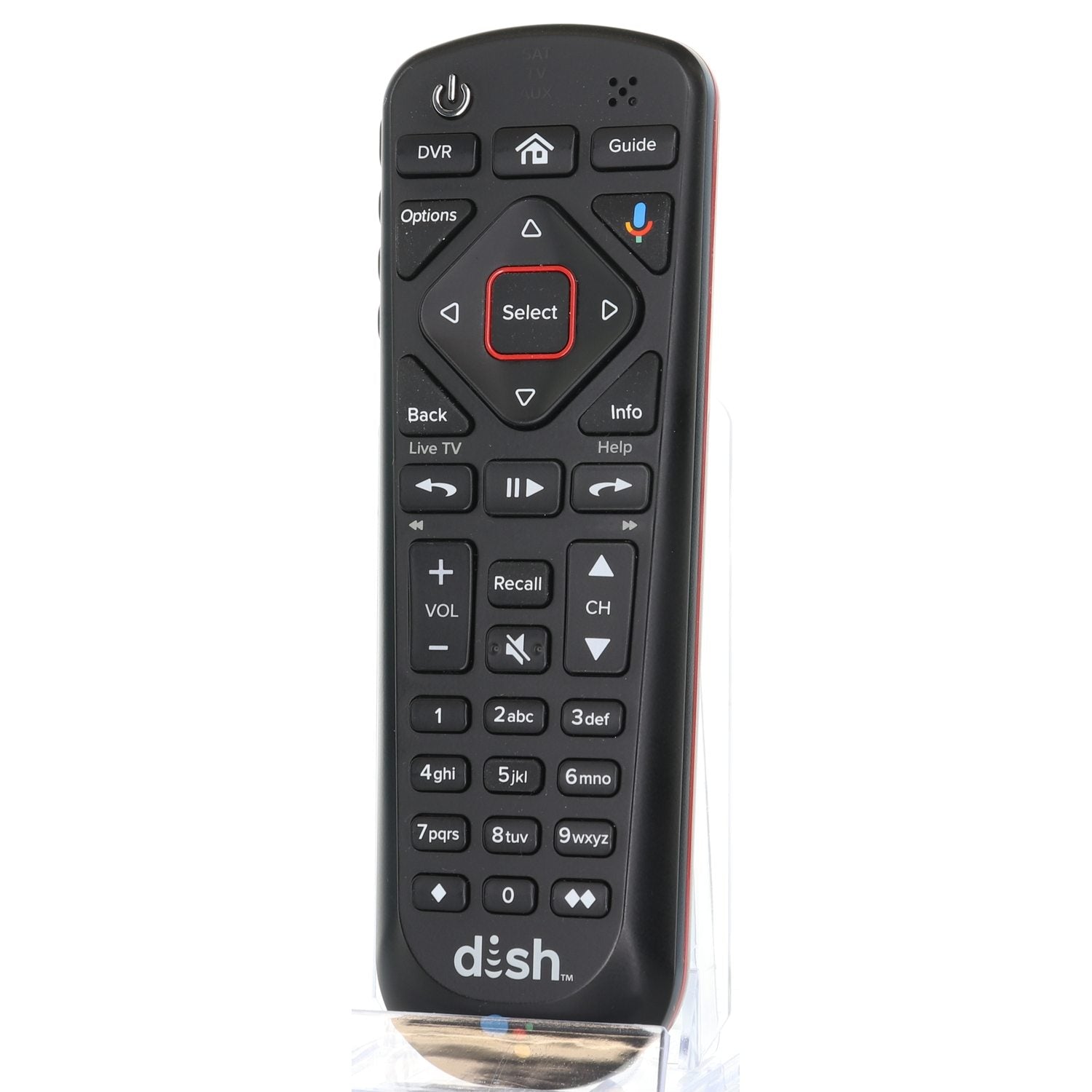 Dish-Network 54.1 UHF 2G WITH GOOGLE VOICE Satellite Remote Control