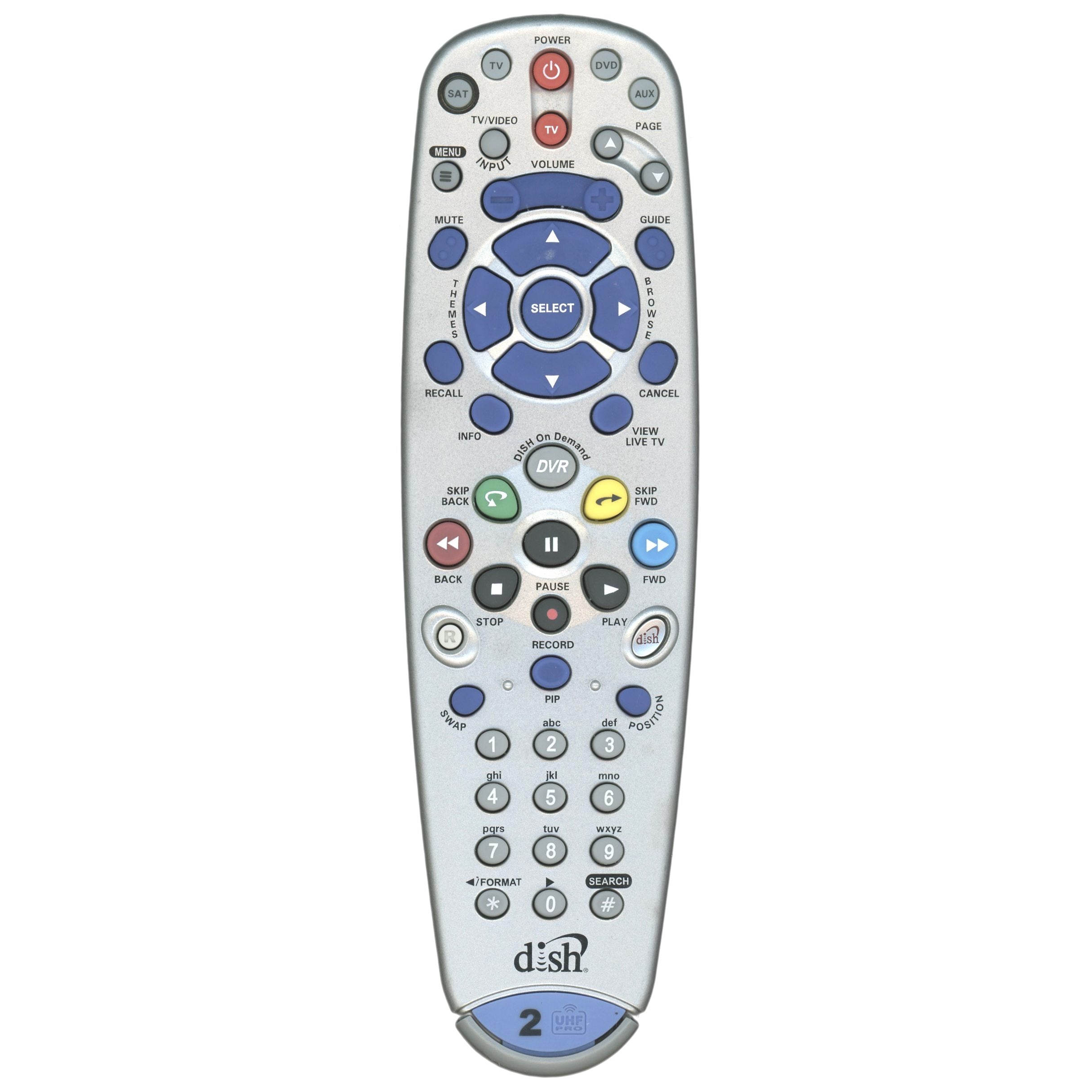 Dish-Network 6.4 IR/UHF PRO Satellite Remote Control