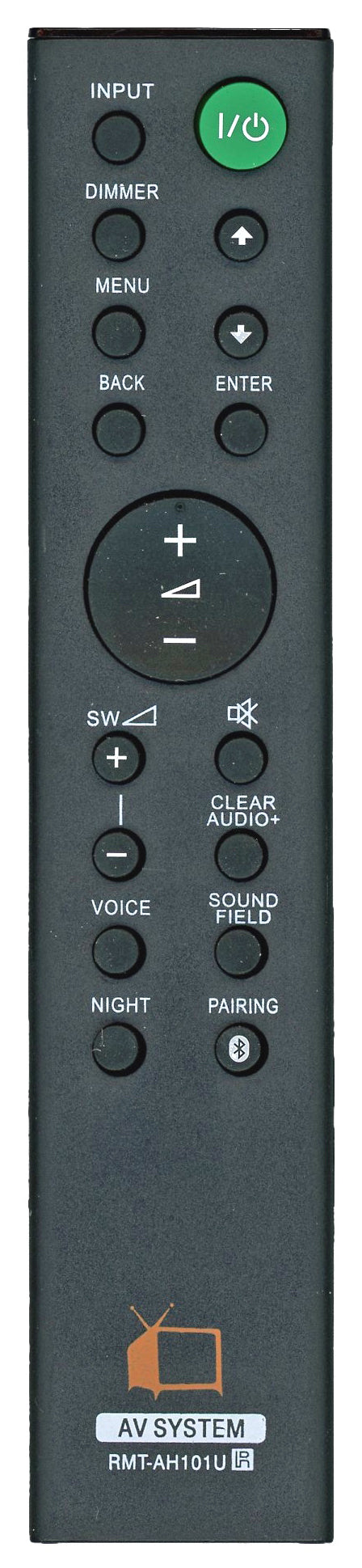 Generic RMTAH101U For Sony Sound Bar Remote Control