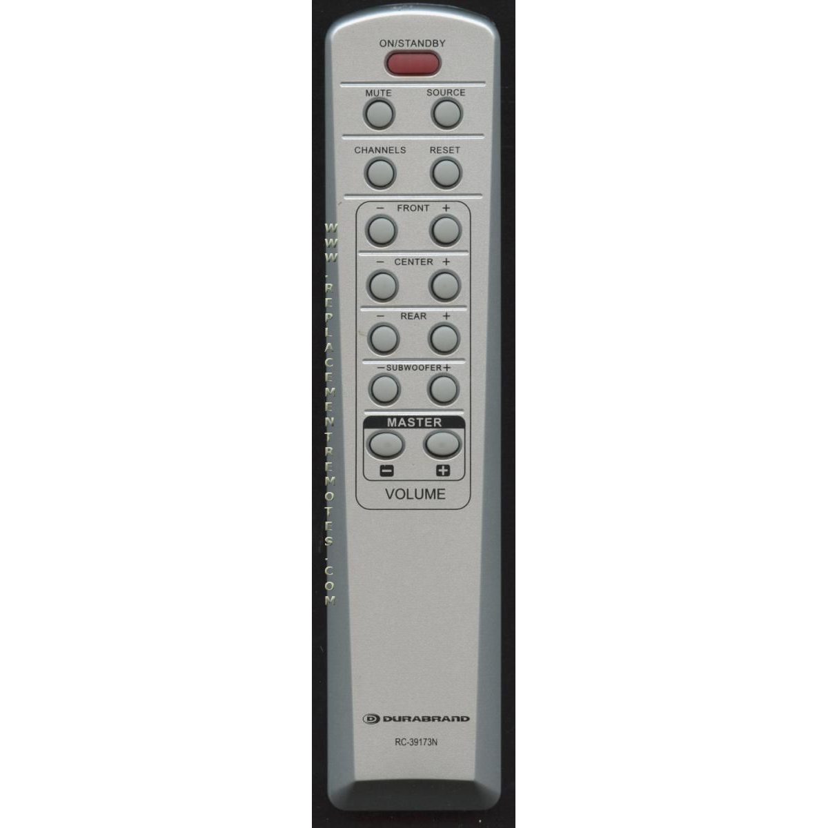 Durabrand RC39173N Audio Remote Control