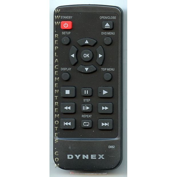 Dynex D052 DVD Remote Control