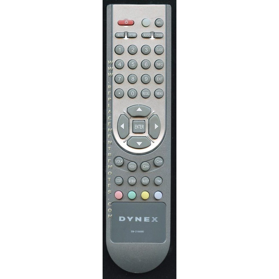 Dynex EN21669D TV Remote Control