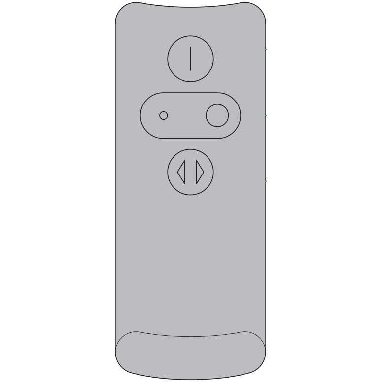 Dyson AM02 Upright Fan Remote Control