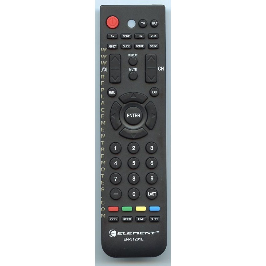 Element EN31201E TV Remote Control