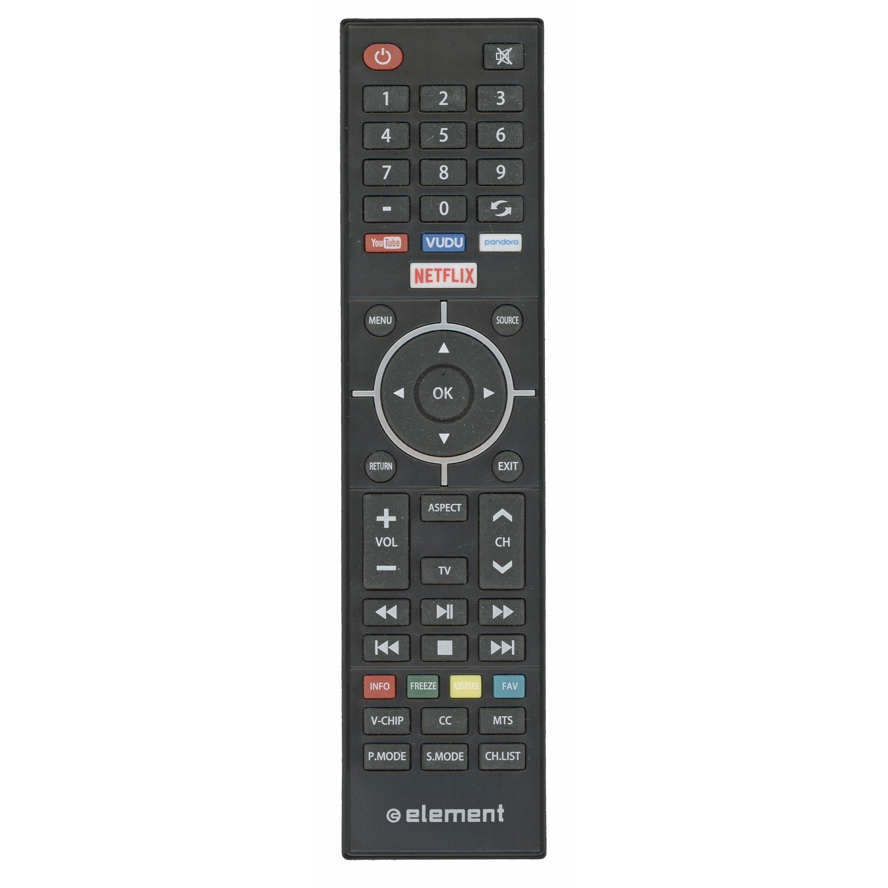 Element KY49C178F TV Remote Control