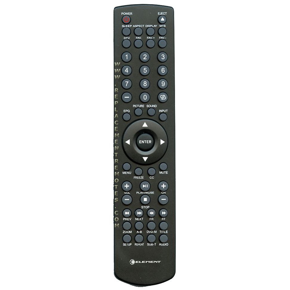 Element RE20QP08 TV Remote Control