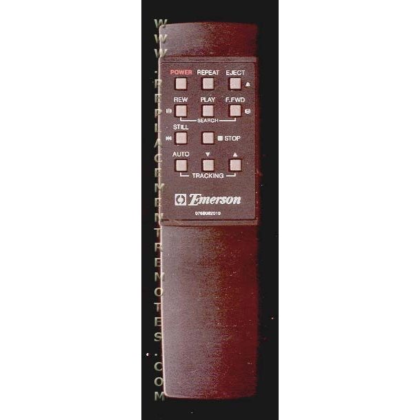 Emerson 076B082010 TV/VCR Remote Control