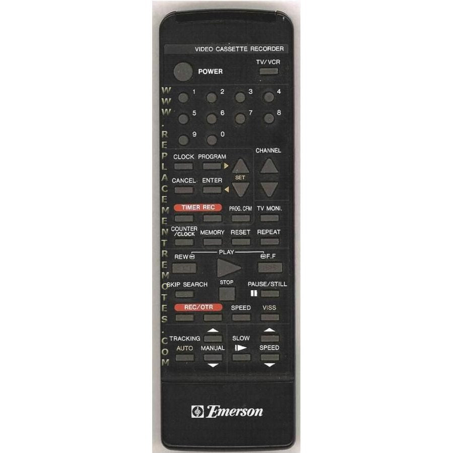 Emerson 076R004060 TV/VCR Remote Control