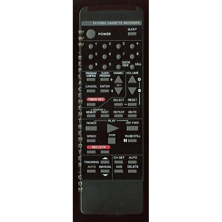 Emerson 076R006030 TV/VCR Remote Control