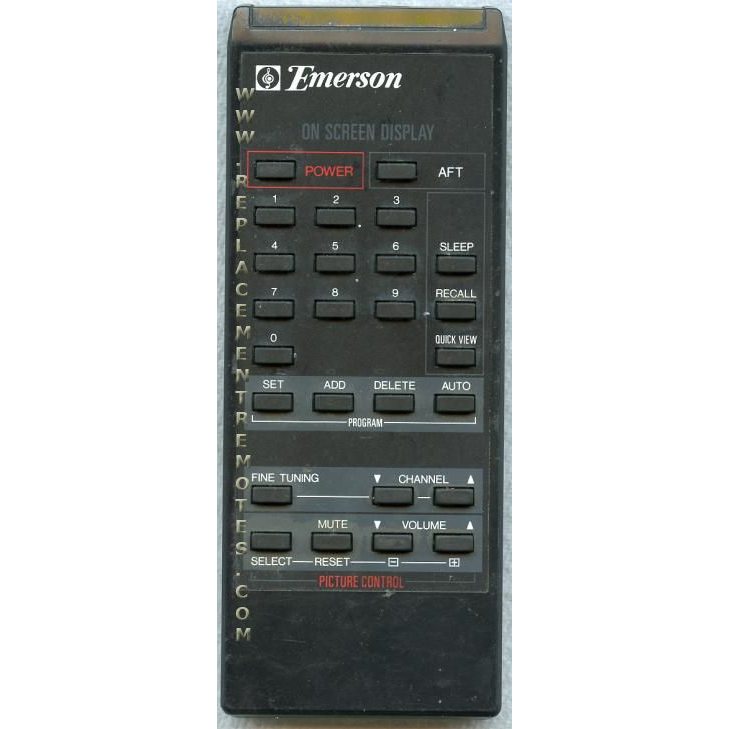 Emerson 614202905 TV Remote Control