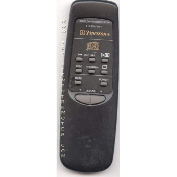 Emerson 616973AT3101 CD Remote Control