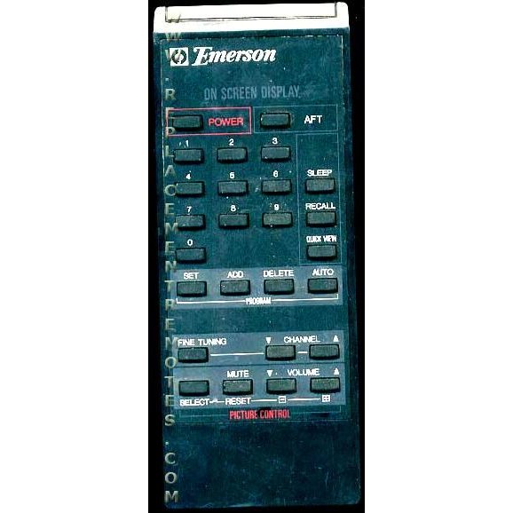 Emerson 702110 TV Remote Control