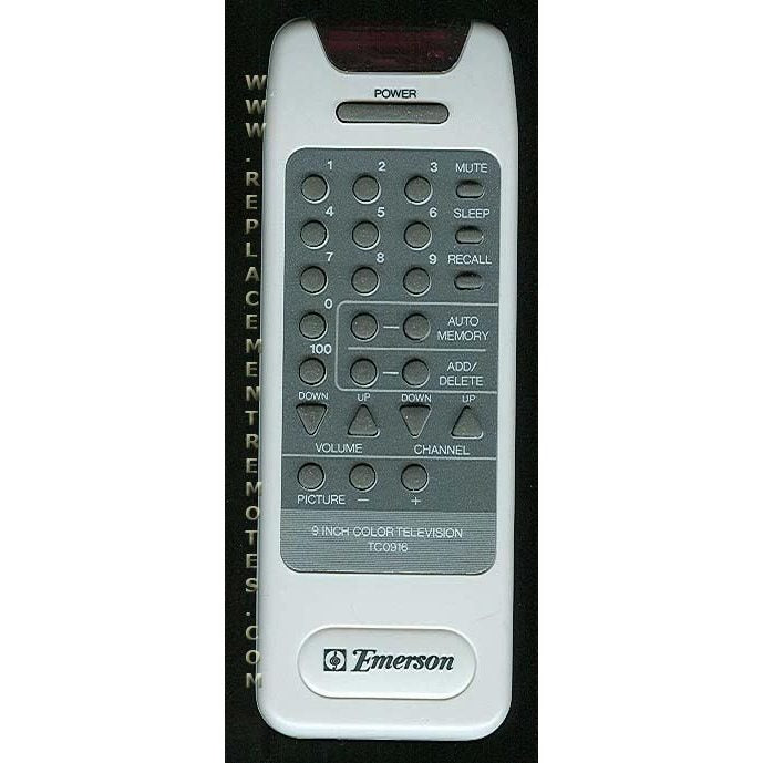 Emerson 79039021602 TV Remote Control