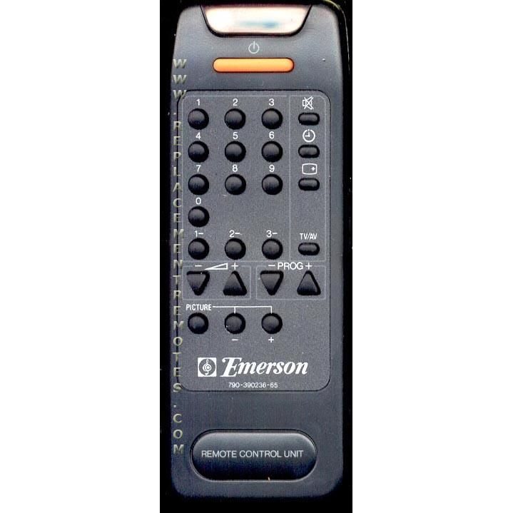 Emerson 79039023665 TV Remote Control