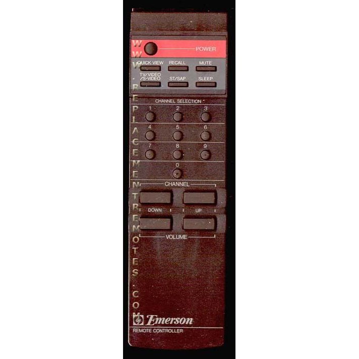 Emerson MS2700RDA TV Remote Control