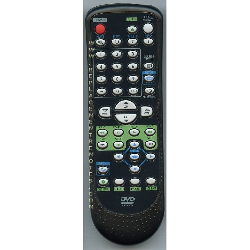 Emerson NF607UD TV/DVD Remote Control