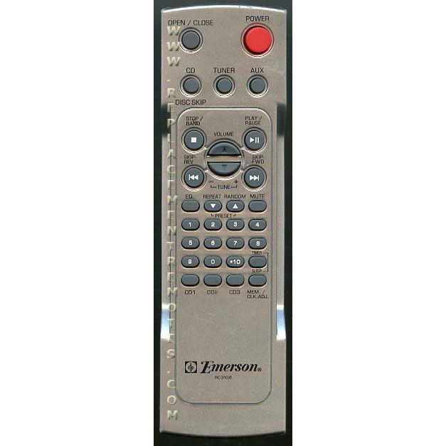 Emerson RC3108 Audio Remote Control