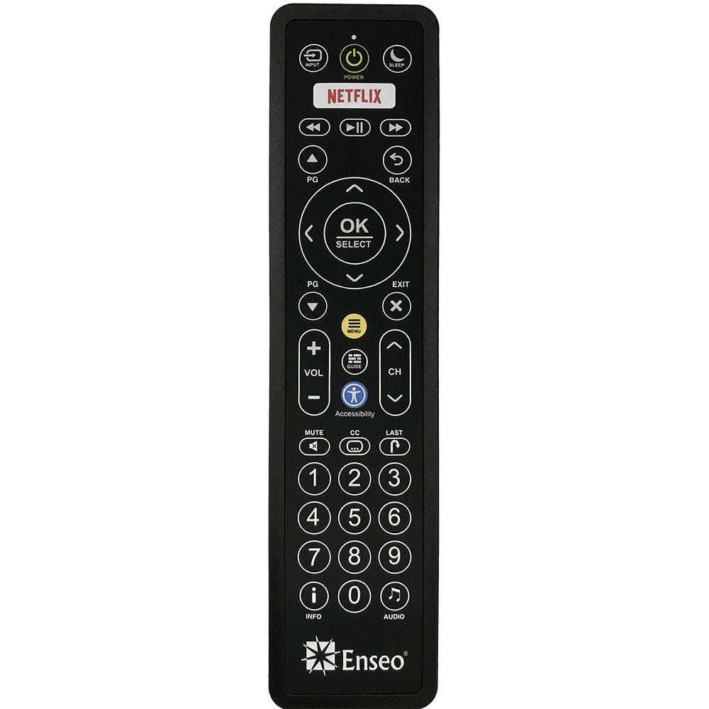 Enseo 815-00025 Universal Hospitality Easy-to-clean TV Remote Control