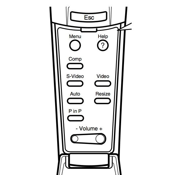 Epson 1102130 Projector Remote Control