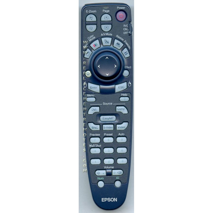 Epson 125061000 Projector Remote Control