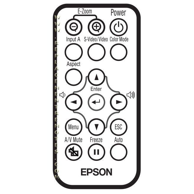 Epson 1261258 Projector Remote Control