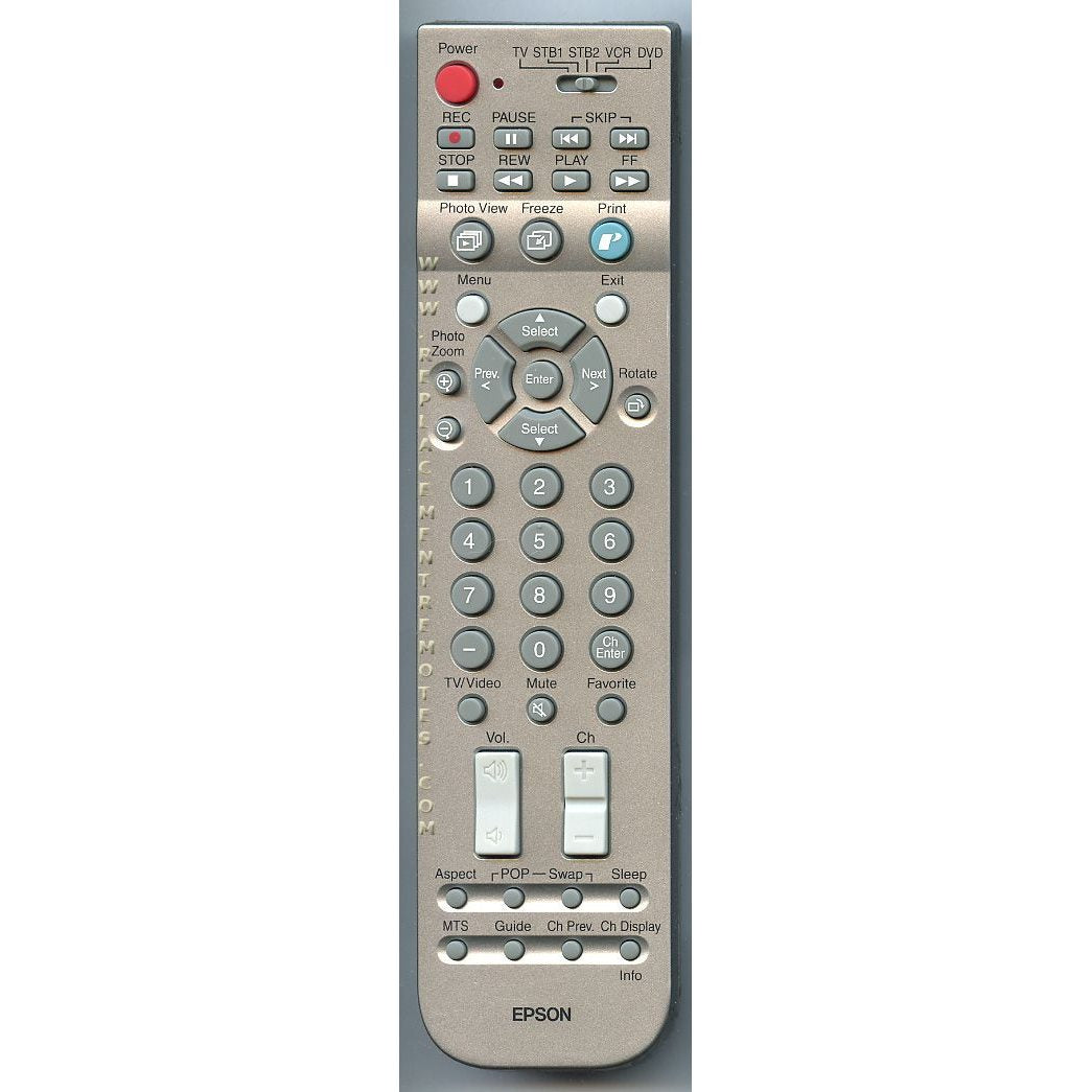 Epson 129934300 Home Theater Remote Control