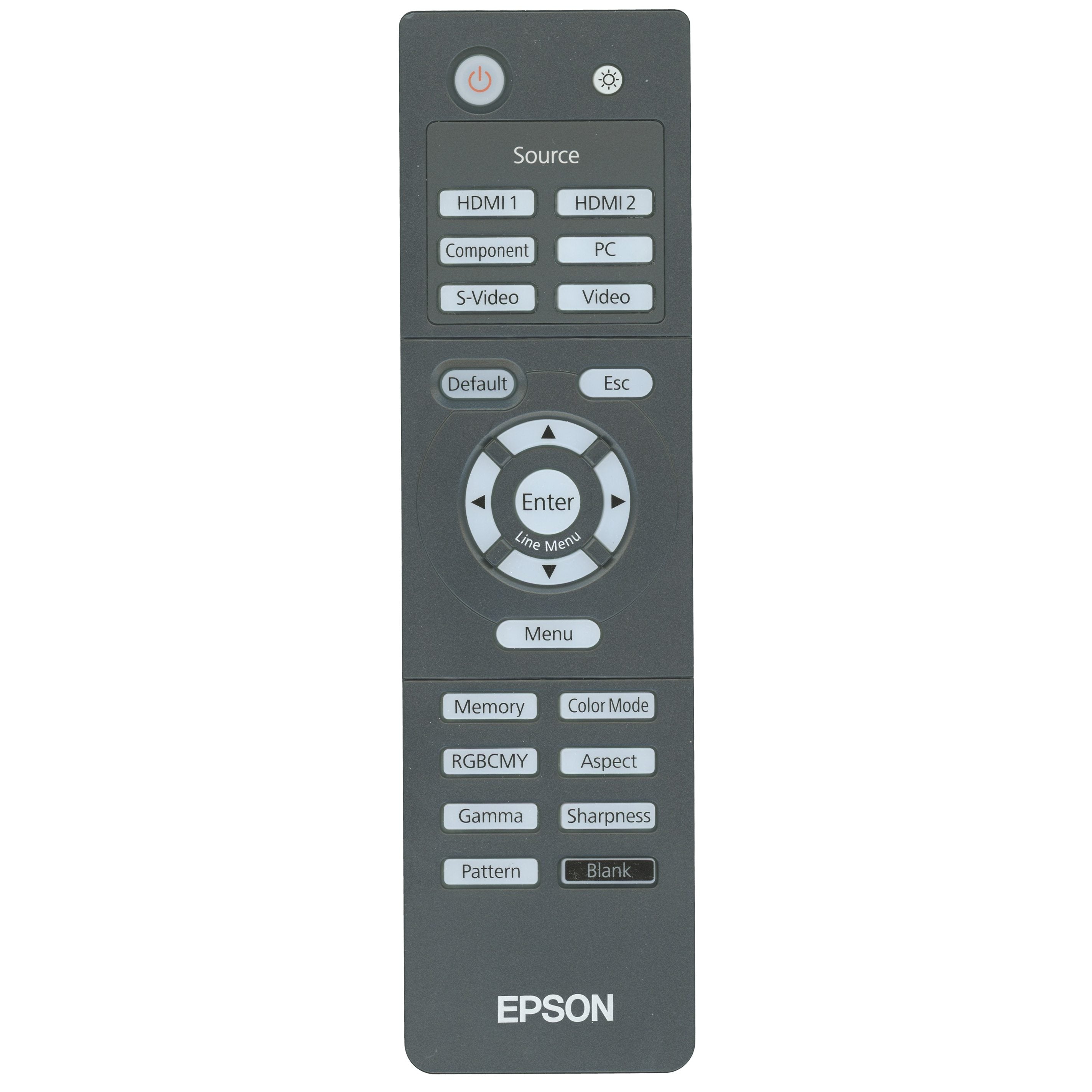 Epson 1500151 Projector Remote Control