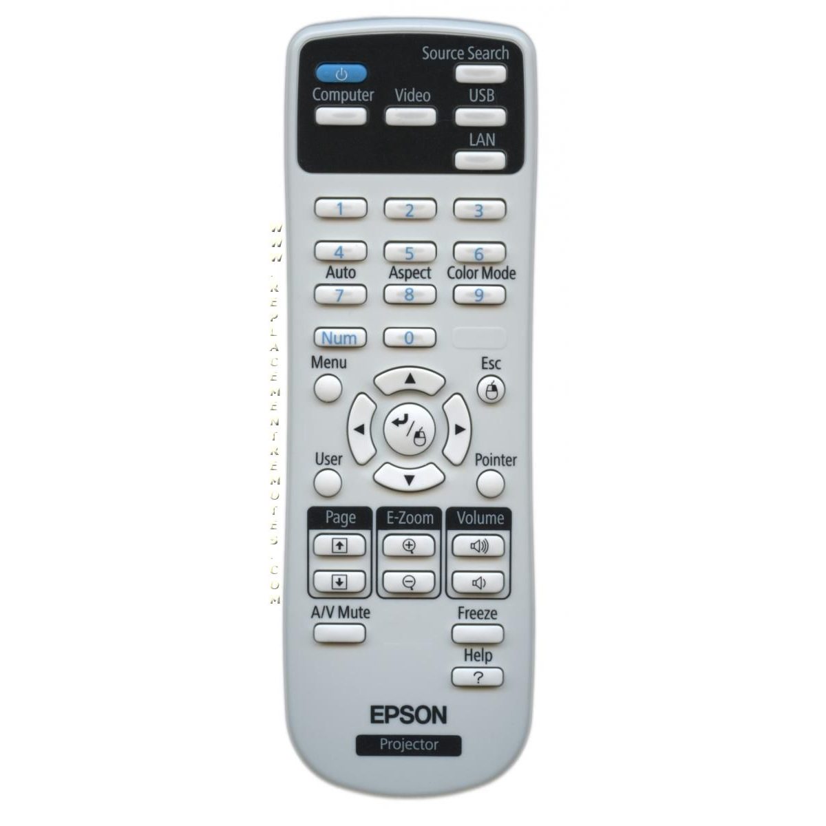 Epson 159917600 Projector Remote Control