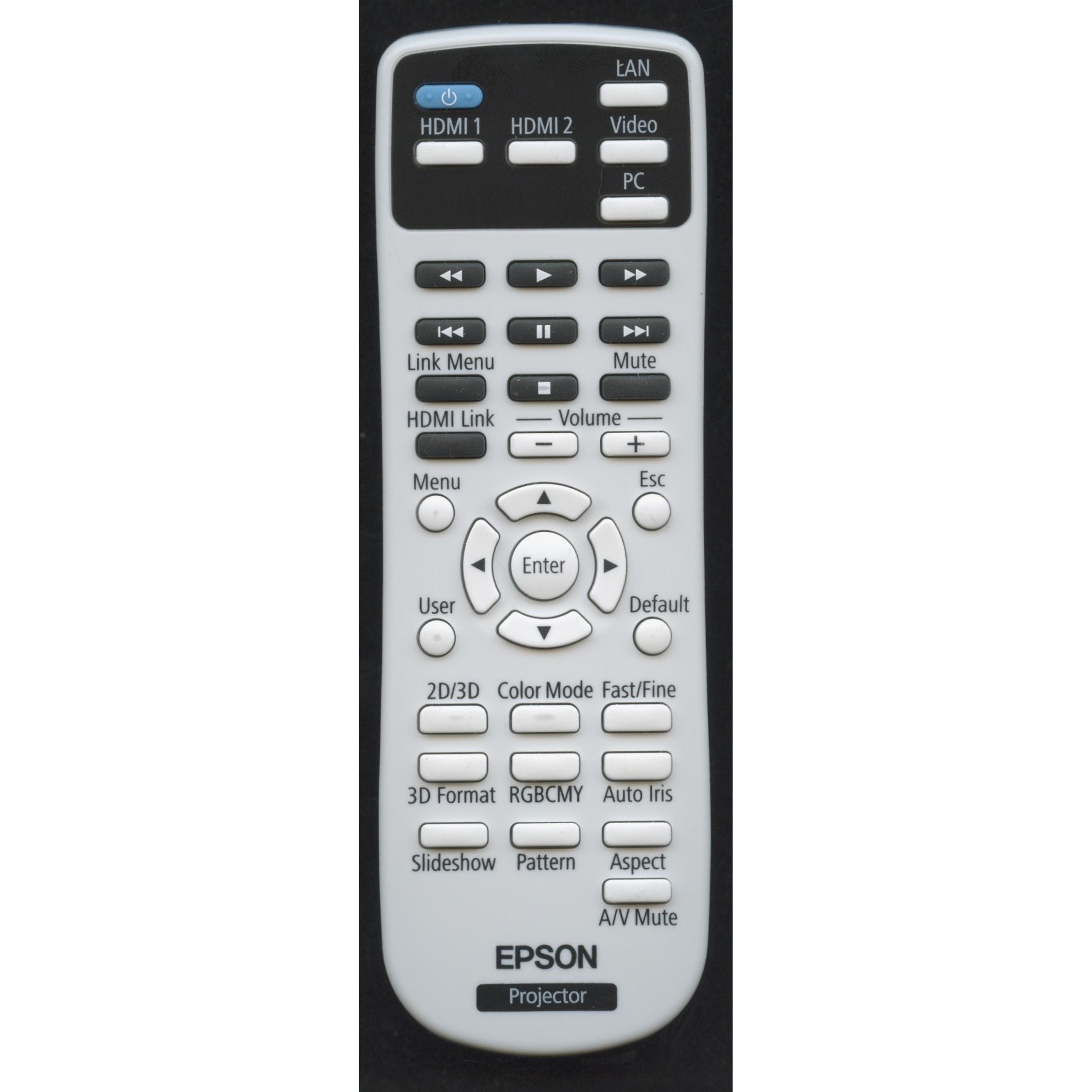 Epson 160280500 Projector Remote Control