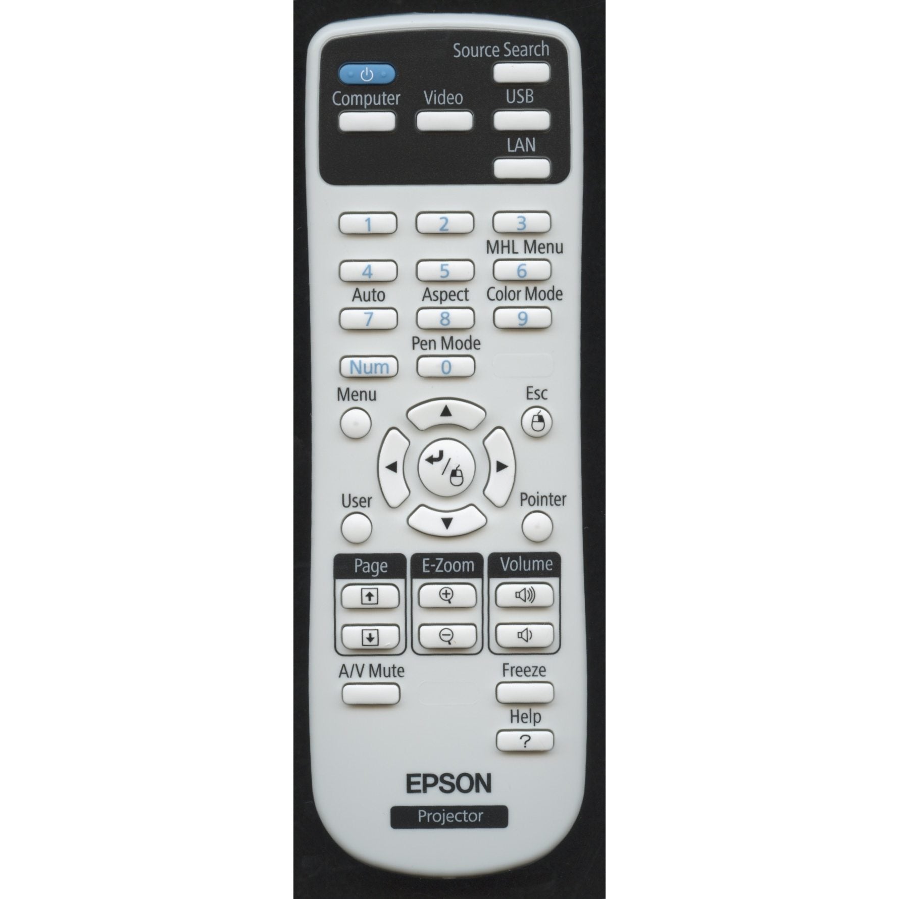 Epson 1613717 Projector Remote Control