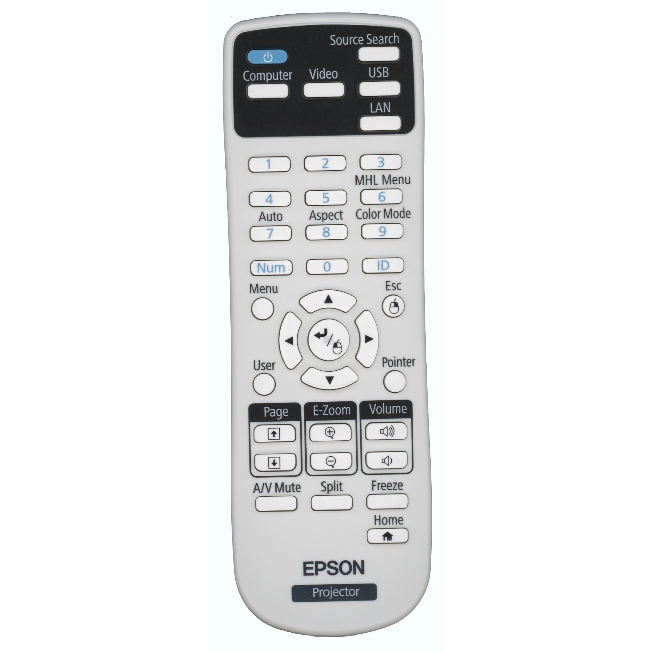 Epson 164880600 Projector Remote Control