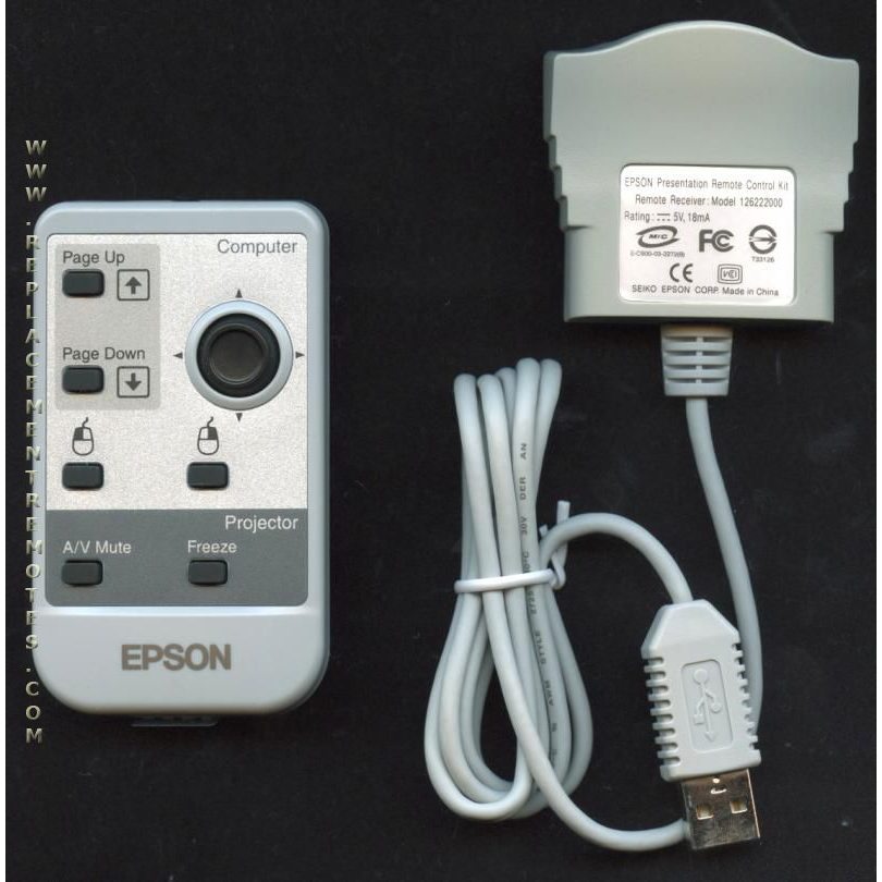 Epson V12H007T0B Projector Remote Control