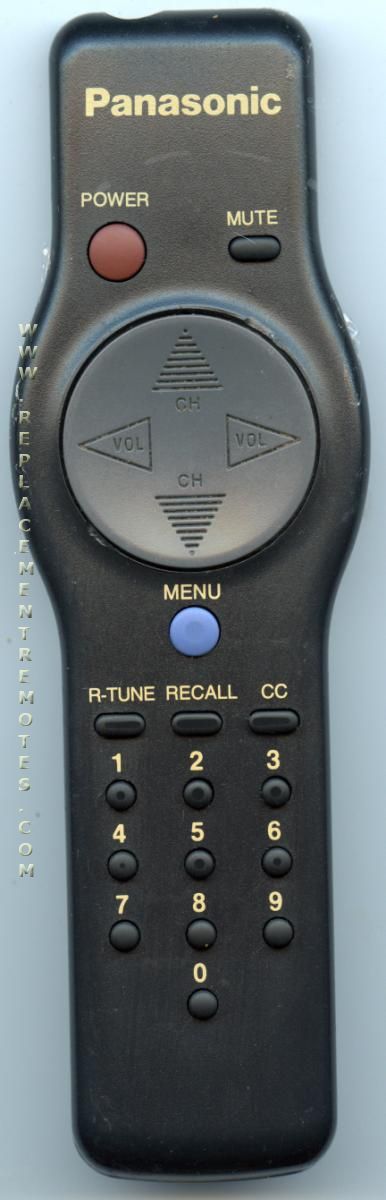 Panasonic EUR501059 TV Remote Control