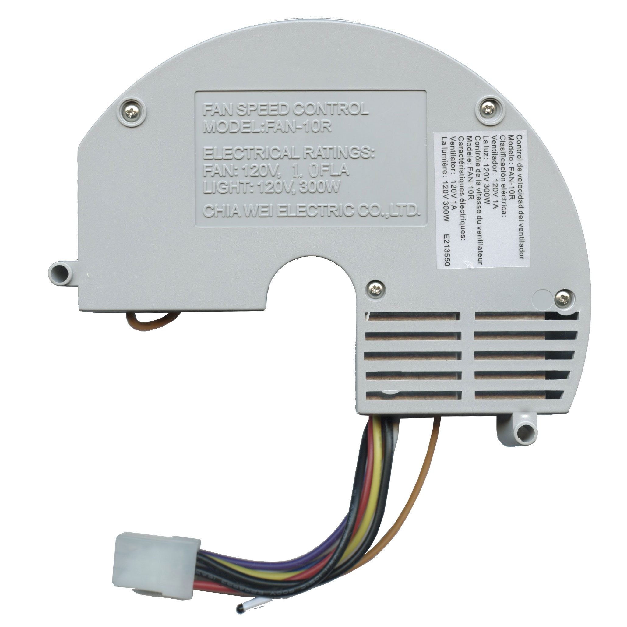 Anderic FAN10R / FAN-10R Replacement Ceiling Fan Receiver for Hampton Bay