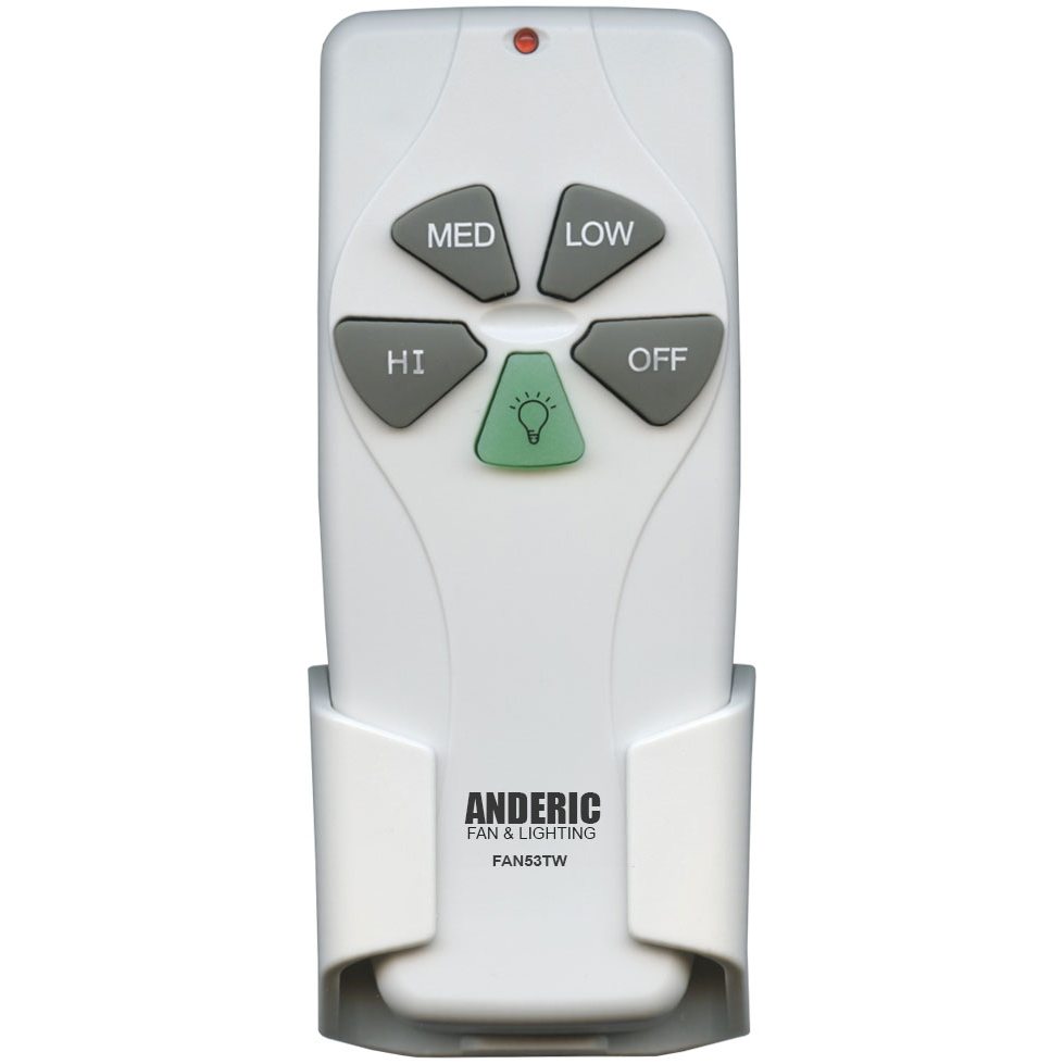 Anderic CHQ7030T FAN53T White for Harbor Breeze Ceiling Fan Remote Control