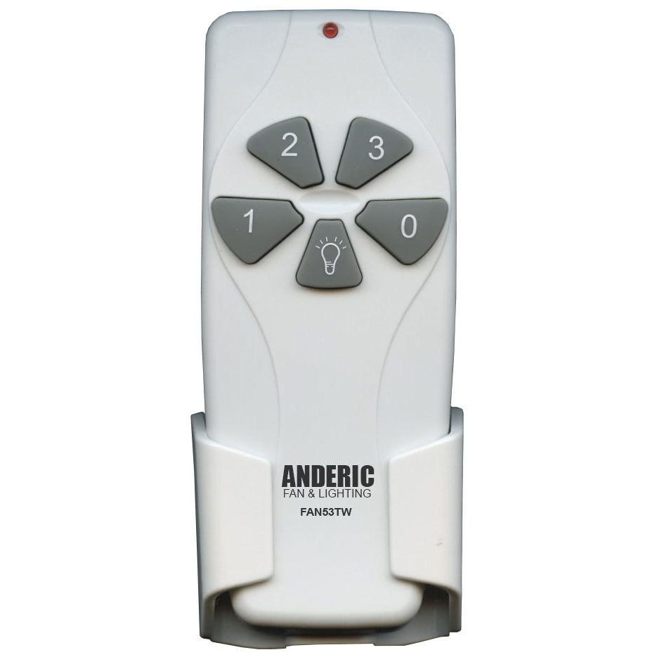 Anderic CHQ7030T FAN53T White for Harbor Breeze Ceiling Fan Remote Control