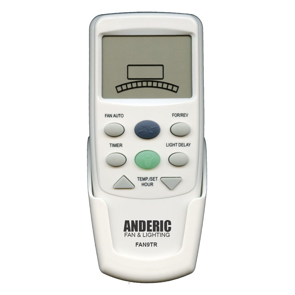 Anderic FAN9T/REV Thermostatic without Dimming for Hampton Bay Ceiling Fan Remote Control